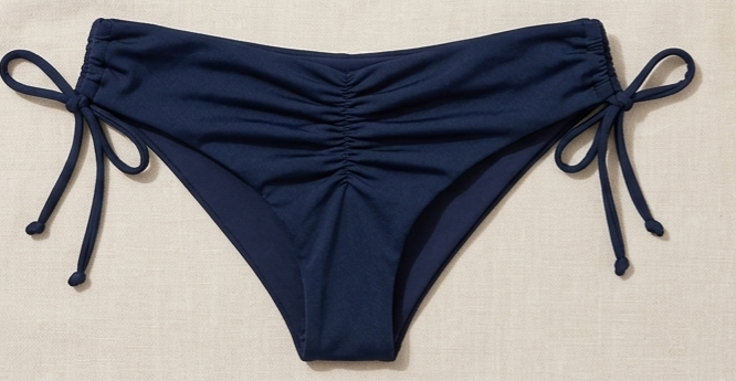 Set Bikini 2 Piezas Bandeau Twist Strapless | Strapless Twist Bandeau Bikini Set